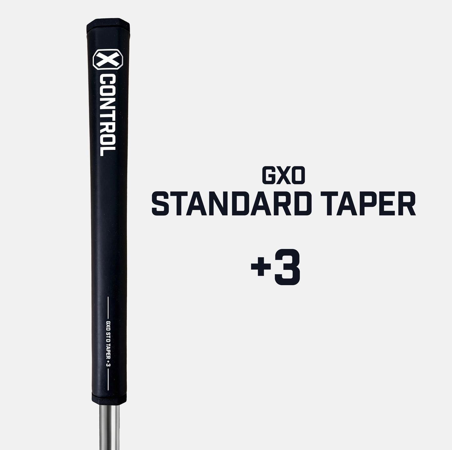 X Control Putter Grip - Standard Taper +3