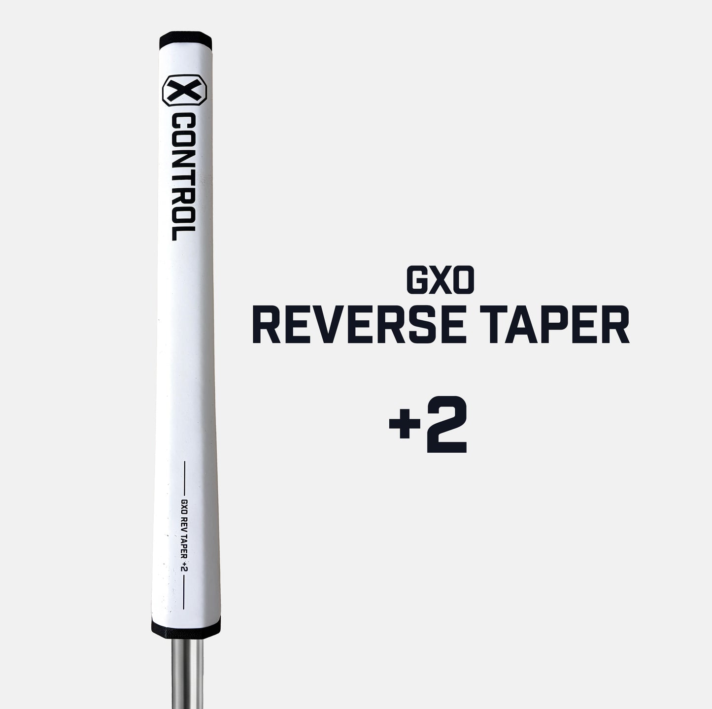 X Control Putter Grip - Reverse Taper +2