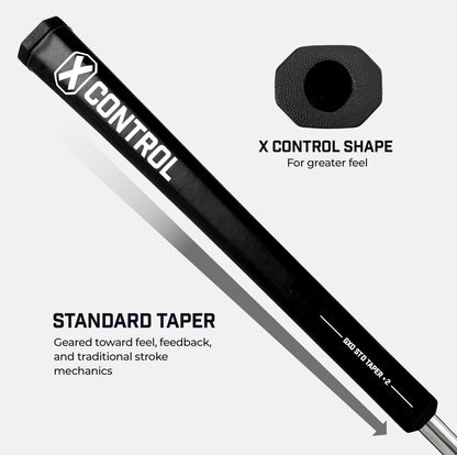 X Control Putter Grip - Standard Taper +2